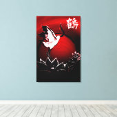 kraan canvas afdruk (Insitu (Houten vloer))