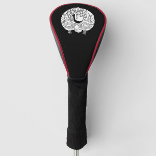 Kraan en schildpad golfheadcover