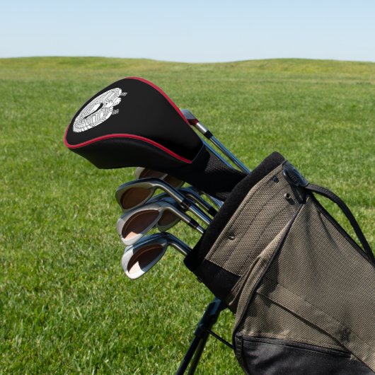 Kraan en schildpad golfheadcover (Insitu)