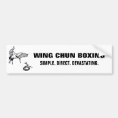 kraan en slang, wc banner lrg bumpersticker (Voorkant)