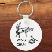kraan en slang, WING, CHUN Sleutelhanger (Voorkant)