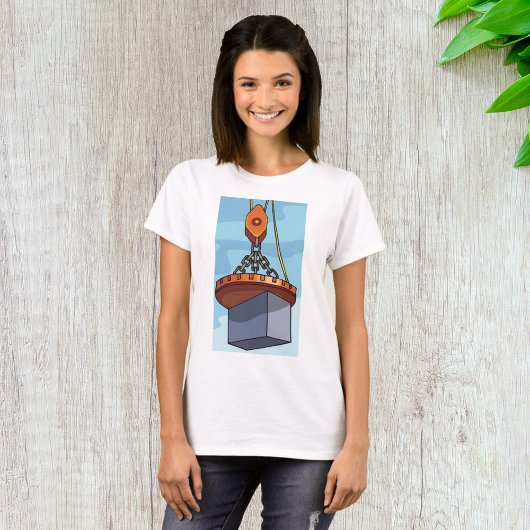Kraan hijsen t-shirt