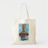 Kraan hijsen tote bag (Voorkant)
