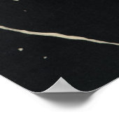 kraan in de sneeuw poster (Hoek)