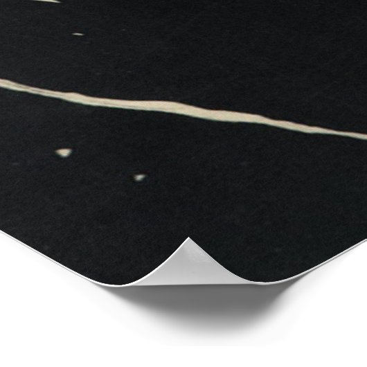 kraan in de sneeuw poster (Hoek)