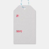 KRAAN JAPANS PRINT Gift Label Cadeaulabel (Achterkant)