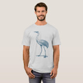 Kraan - Ocean Blue T-shirt (Voorkant volledig)