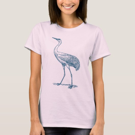 Kraan - Ocean Blue T-shirt (Voorkant)