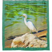 Kraan op de rivier de Mismaloya 0335 — Shower Curt Douchegordijn (Voorkant)