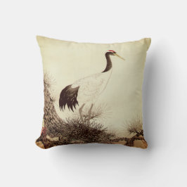 Kraan op pijnboom Ito Nisaburo Ito Nisaburo Kussen