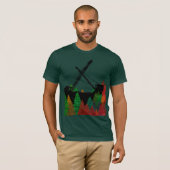 KRAAN OPERATOR  CRAWLER CRANE ART HERFST T-SHIRT (Voorkant volledig)