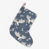 kraan, patroon,  illustratievogel kleine kerstsok (Voorkant (Hangend))