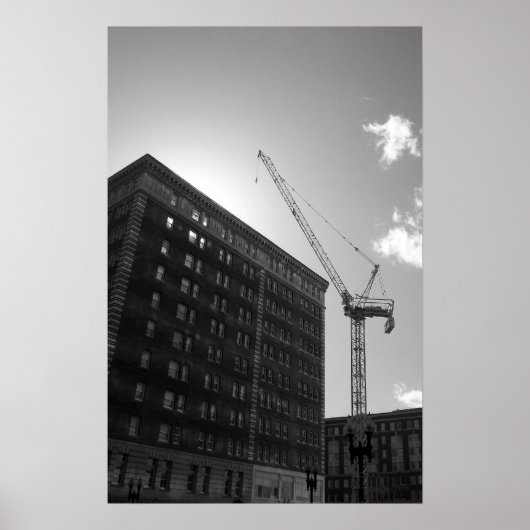 kraan poster (Voorkant)