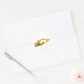 kraan ronde sticker (Envelop)
