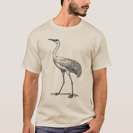 kraan t-shirt (Voorkant)