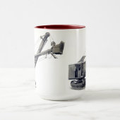 Kraan van 2 Bouw van de Excavateur van het Mok (Midden)