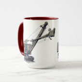 Kraan van 2 Bouw van de Excavateur van het Mok (Voorkant links)