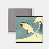 Kraan Vliegen in een Wave Magnet (Voorkant / Achterkant)