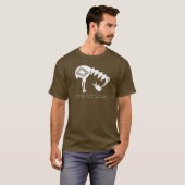Kraanbeitsen - Mimbres Pottery Design T-Shirt (Voorkant volledig)