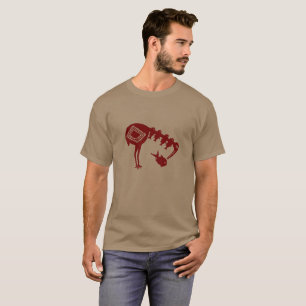 Kraanbeitsen - Mimbres Pottery Design T-shirt