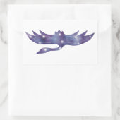 kraanconstellatie-Sticker Rechthoekige Sticker (Tas)