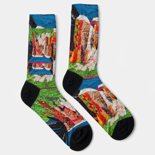 Kraandans. Sokken (Rechts)