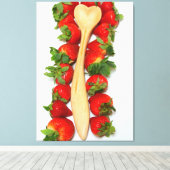 kraandop van sycamore canvas afdruk (Insitu (Houten vloer))