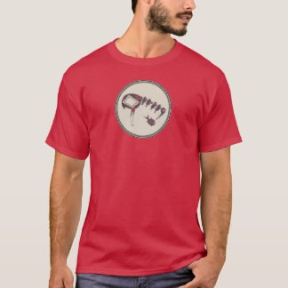 Kraanetende vis t-shirt