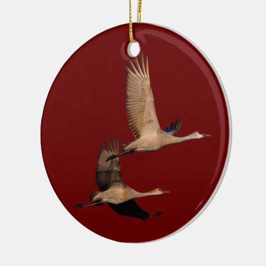 kraankoppel keramisch ornament (Links)