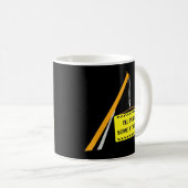 Kraanmachinist, ik trek wat touwtjes koffiemok (Voorkant rechts)