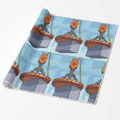 Kraanoplappen Cadeaupapier (Uitgerold)