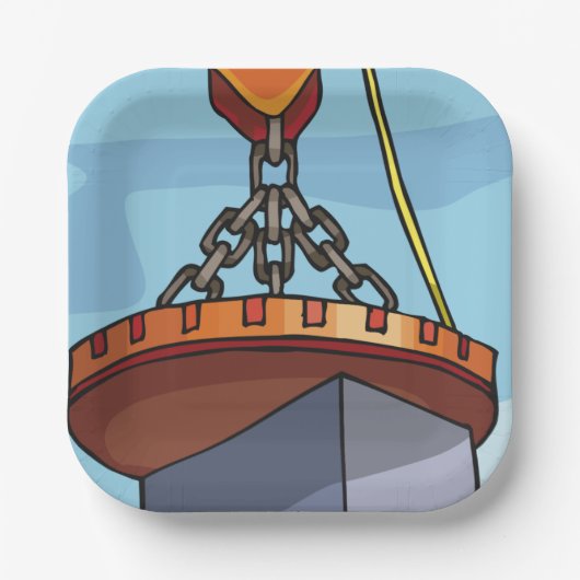 Kraanoplappen Papieren Bordje (Voorkant)