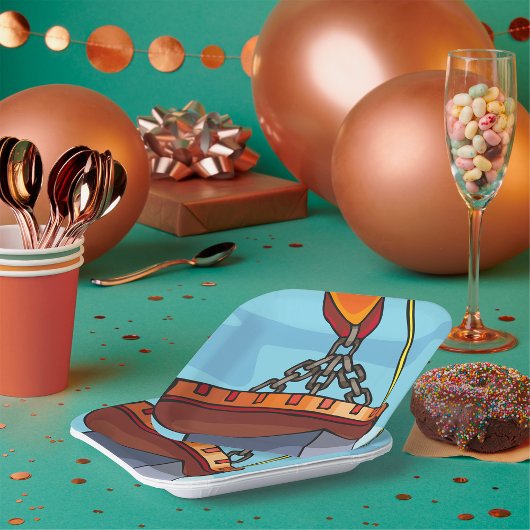 Kraanoplappen Papieren Bordje