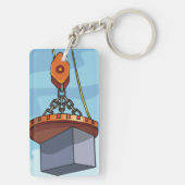 Kraanoplappen Sleutelhanger (achterkant)