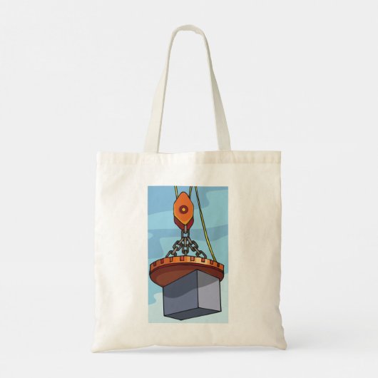 Kraanoplappen Tote Bag (Achterkant)