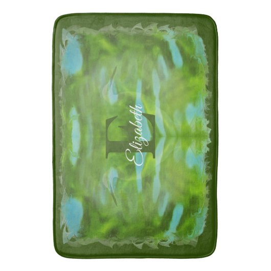 Kraanreflectie op de rivier 0335 badmat (Voorkant Verticaal)