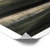 Kraanvlucht: Een Natuur schilderen Poster (Hoek)