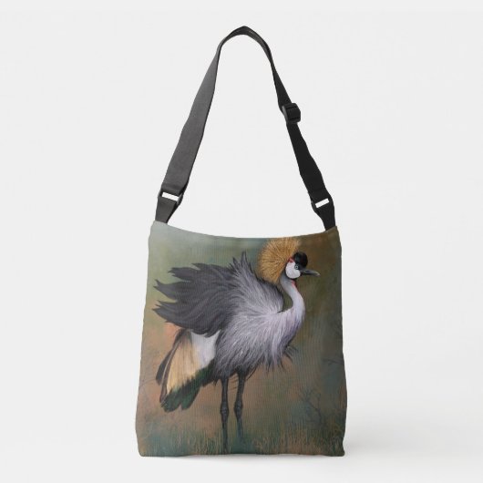 Kraanvogel Crossbody Bag Crossbody Tas (Voorkant)