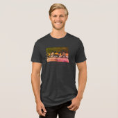 Kraanvogelballet Tri-Blend shirt (Voorkant volledig)