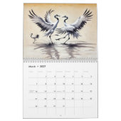 Kraanvogels in inkt – een reis door de seizoenen kalender (Mar 2027)