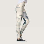 kraanvogels kraanvogelbehang leggings (Rechts)