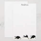 kraanvogels Verslaving van wilde dieren Briefpapier (Voorkant / Achterkant)