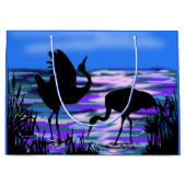 Kraanvogels Vogel Cadeautas - Liefdesdans (Voorkant)