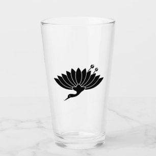 kraanvormig chrysanthemum glas