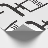 Kraanwater Symbool Cadeaupapier (Hoek)