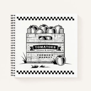 KRAAT VAN TOMATEN NOTITIEBOEK