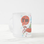 Krab 4e verjaardag Tshirts en geschenken Matglas Koffiemok (Voorkant links)