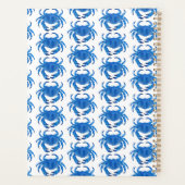 Krab aquarel 2024 planner (Achterkant)