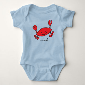 Krab Baby Bodysuit en One-Piece (met basis)