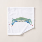 krab bad handdoek (Wasdoekje)